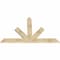 Ekena Millwork Saratoga Rough Sawn Timber Gable Bracket, Douglas Fir, 72"W x 45"H x 2"D x 6"F, 15/12 Pitch GBW072X45X0206SAR00RDF - alternate 5